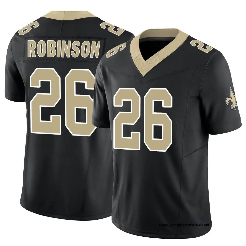 Limited Black Youth James Robinson New Orleans Saints Vapor F.U.S.E. Jersey