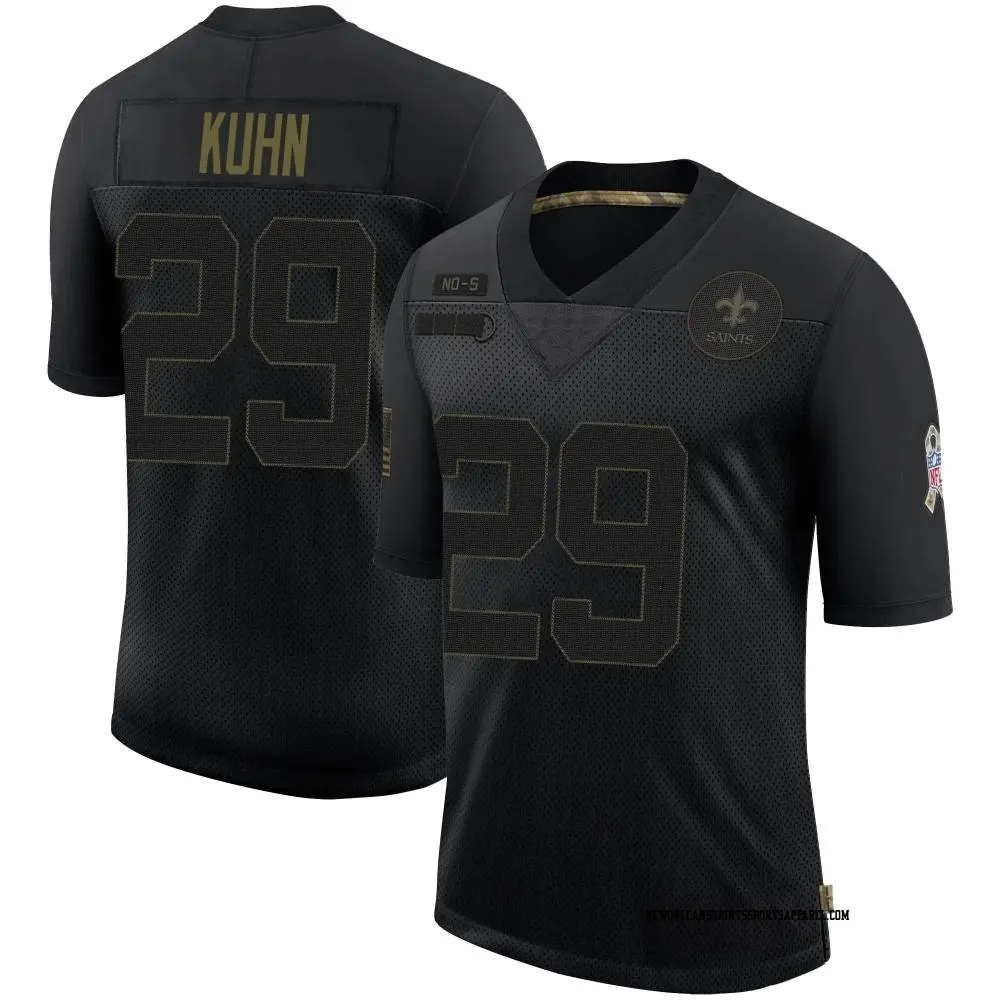 John Kuhn Jersey for Men Women and Kids Saints Store