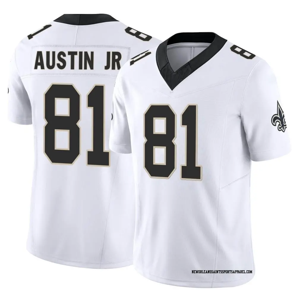 Limited White Men s Kevin Austin Jr. New Orleans Saints Vapor F.U.S.E. Jersey Saints Store