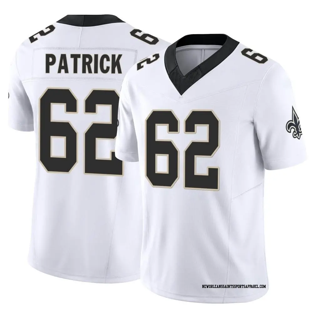 Limited White Youth Lucas Patrick New Orleans Saints Vapor F.U.S.E. Jersey